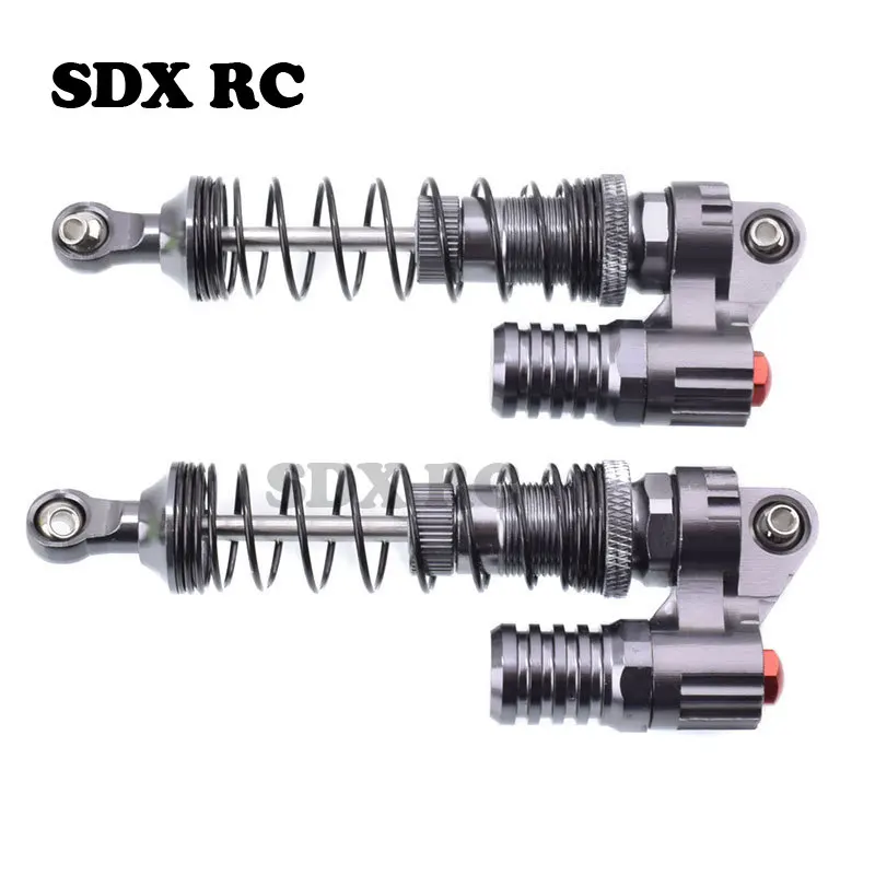 

2 pcs Full Metal RC Piggyback Shock Absorber Hole to hole 90mm for 1/10 RC Crawler Car Trx-4 Axial SCX10 90046 D90 KM2 YF