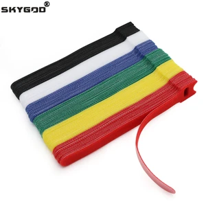 10/30/50/100pcs Releasable Cable Ties Plastics Fastening Reusable Cable tie Straps Nylon Ties Wrap Zip Bundle Bandage Tie