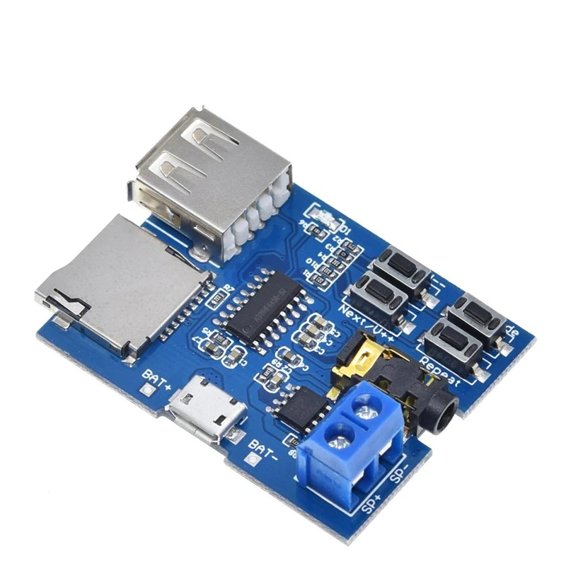 TF-карта U-Disk MP3 Плата декодера с форматом Module Расшифровка усилителей Audio Player |