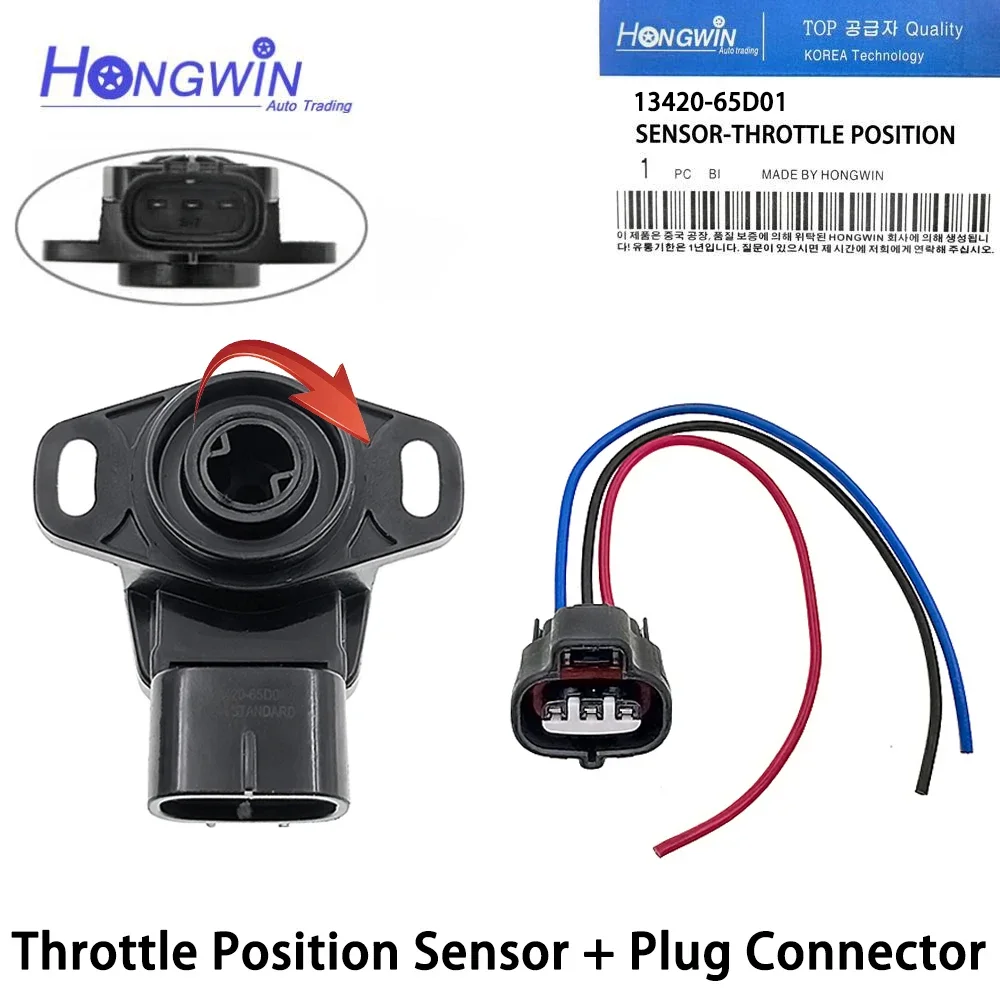 

13420-65D01 Датчик положения дроссельной заслонки для Suzuki Grand Vitara Ignis Jimny XL-7 Chevrolet Tracker 1,6 2,0 2,7 1342065 D01