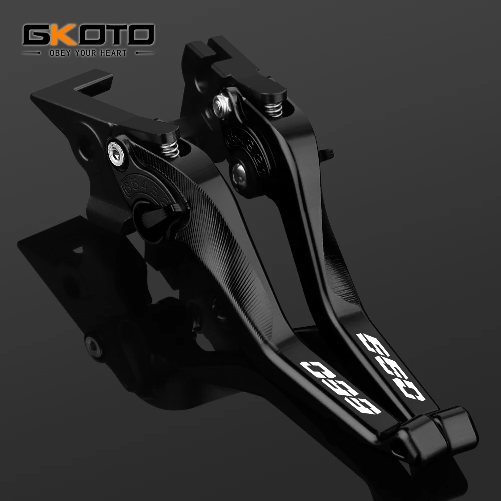 Фото Для TRIUMPH TRIDENT 660 Trident660 2021 2022 регулируемые Короткие Рычаги сцепления тормоза CNC из алюминия №4