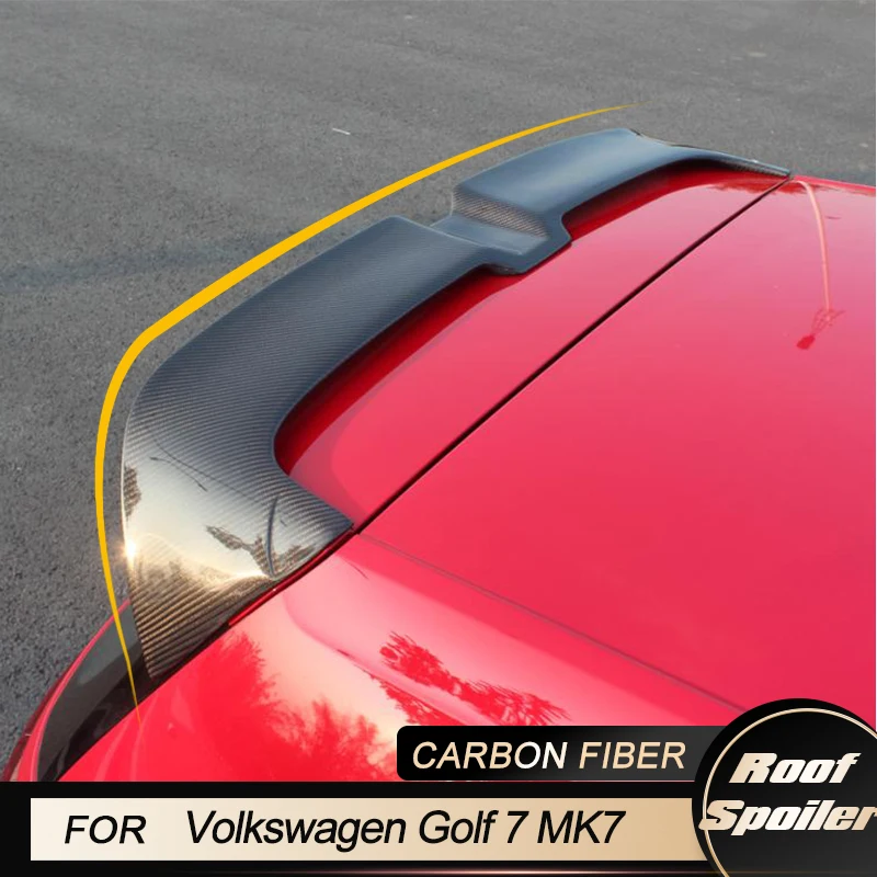 Автомобильный задний спойлер на крышу крылья для VW Golf VII 7 GTI R Hatchback 2014-2017