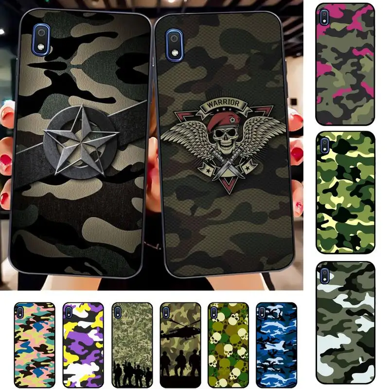 

Camouflage Camo military Phone Case for Samsung A51 01 50 71 21S 70 31 40 30 10 20 S E 11 91 A7 A8 2018