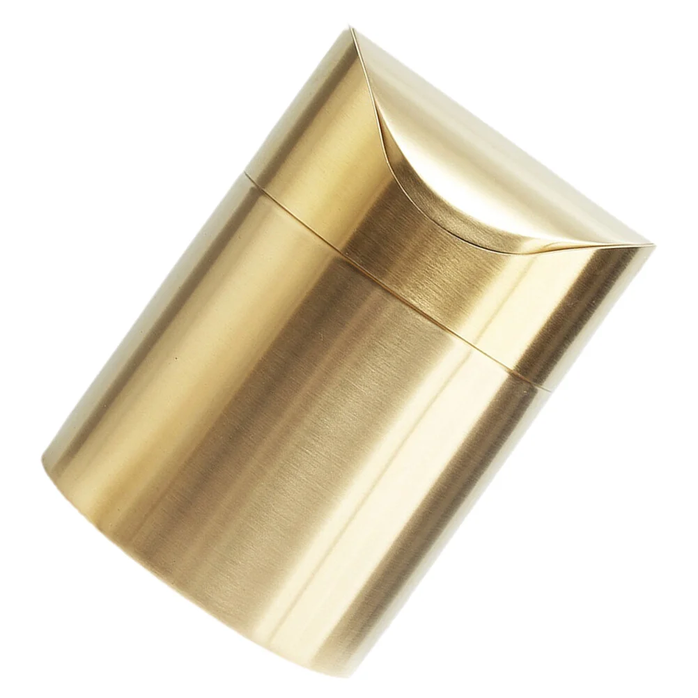 

Tabletop Trash Can Household Waste Bin Stainless Steel Mini Kitchen Paper Basket Desktop Garbage Container