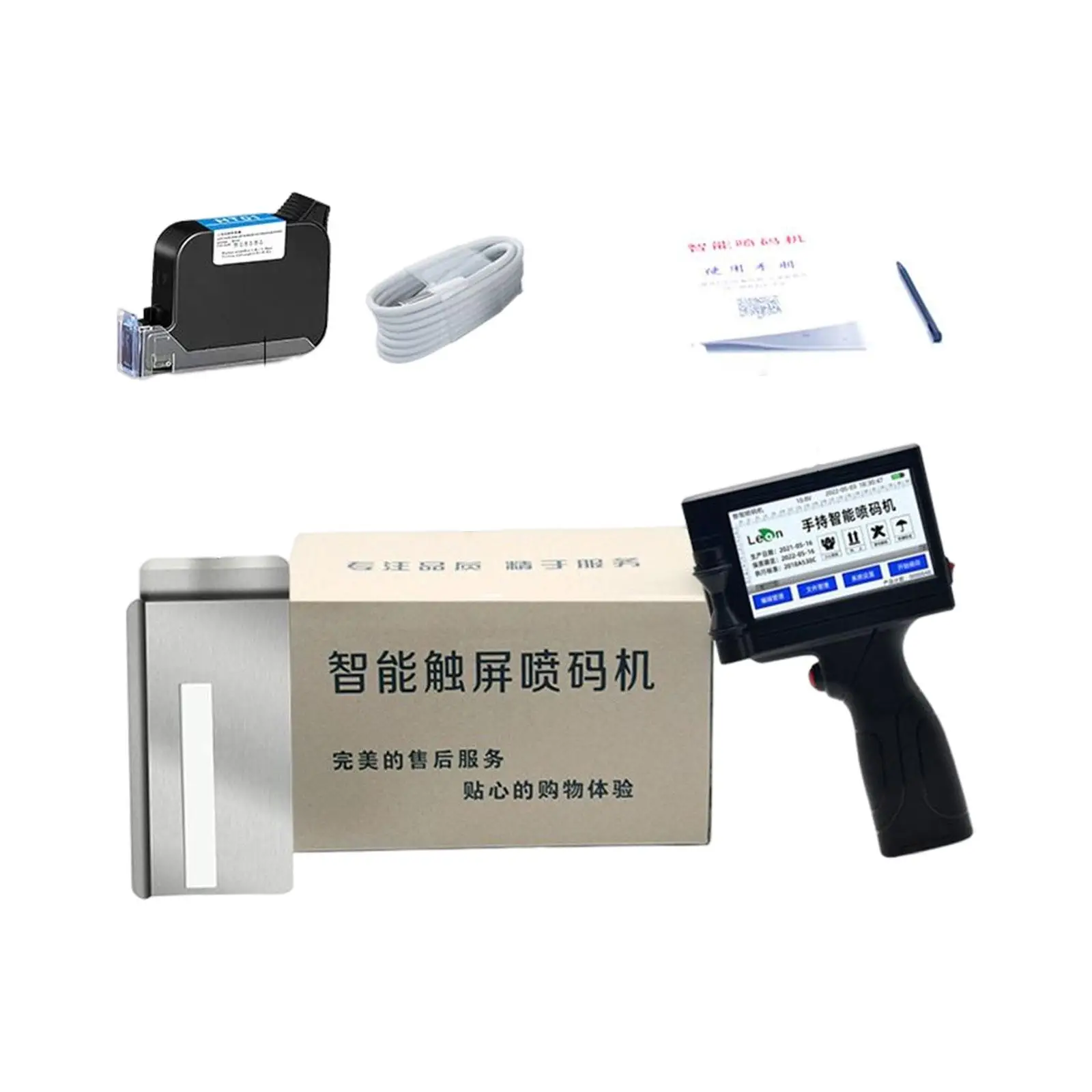

Handheld Inkjet Printer Coding Machin Printing Height 2mm~5mm for Graphics