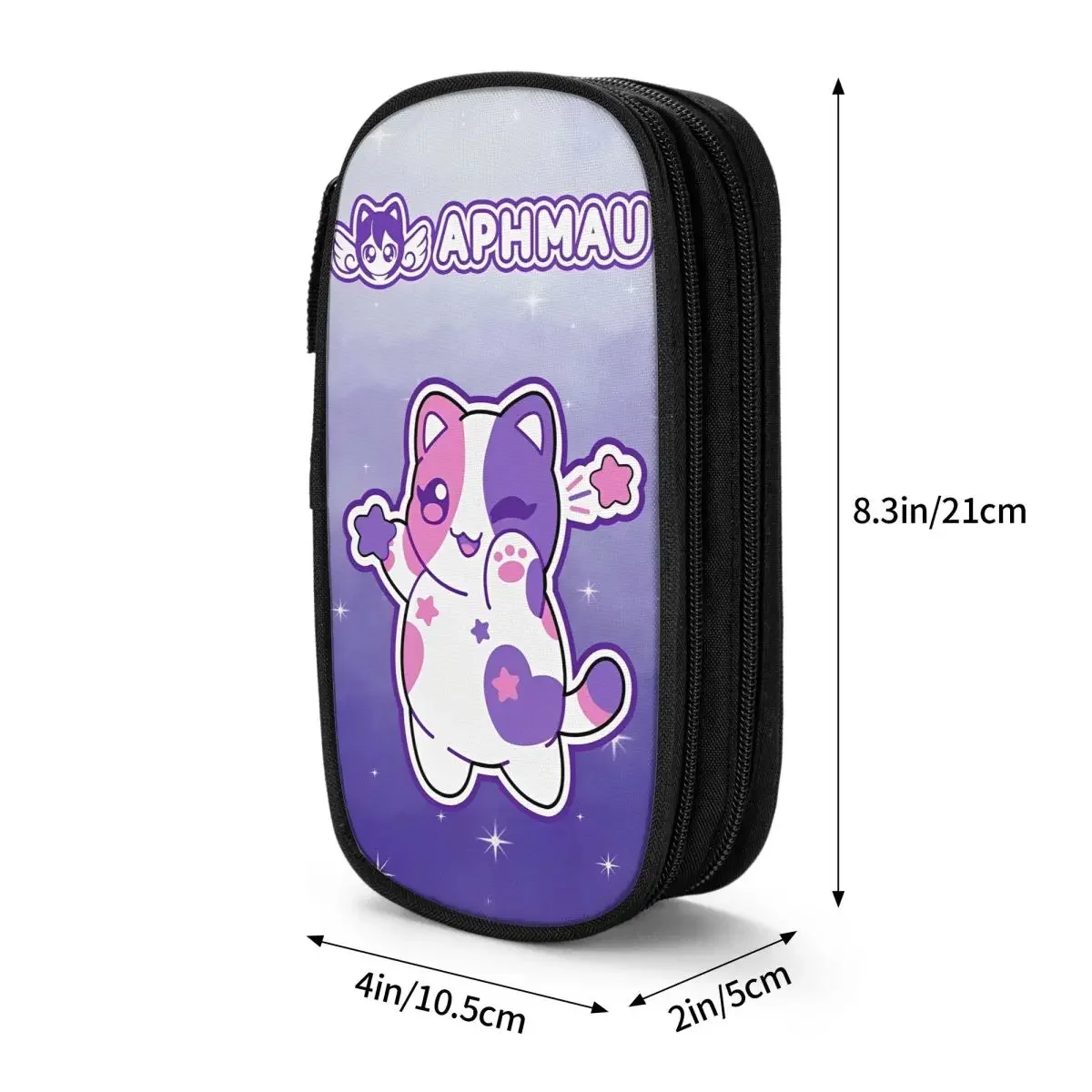 Классический карандаш с рисунком кошки Aphmau Большой Вместительный пенал для