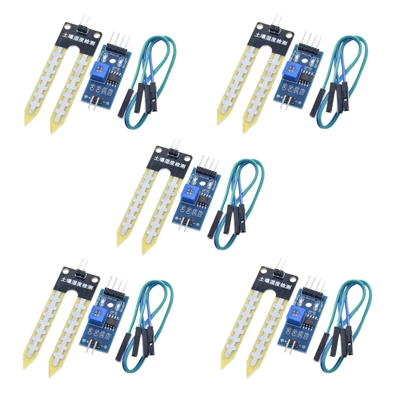 

Soil Moisture Sensor for Automatic Watering System DIY Humidity Detection Sensor