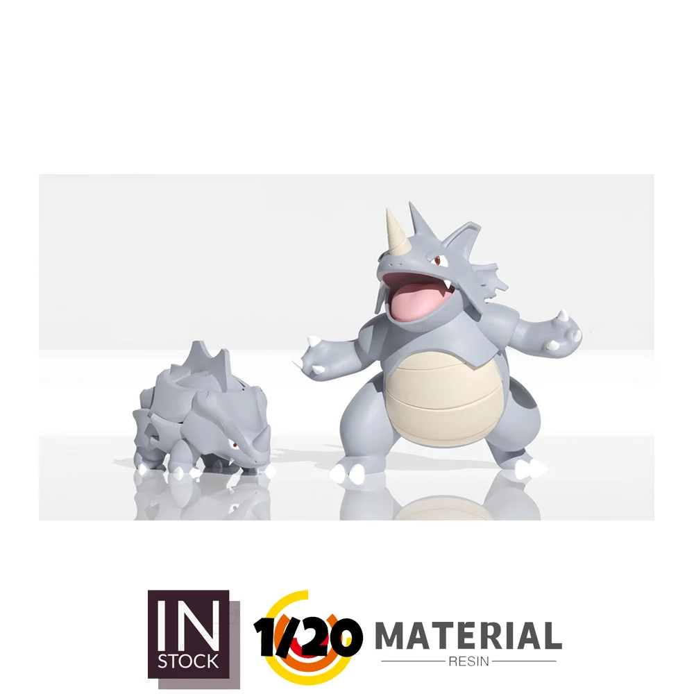 [В наличии] 1/20 фигурка из смолы [RX] - Rhyhorn & Rhydon