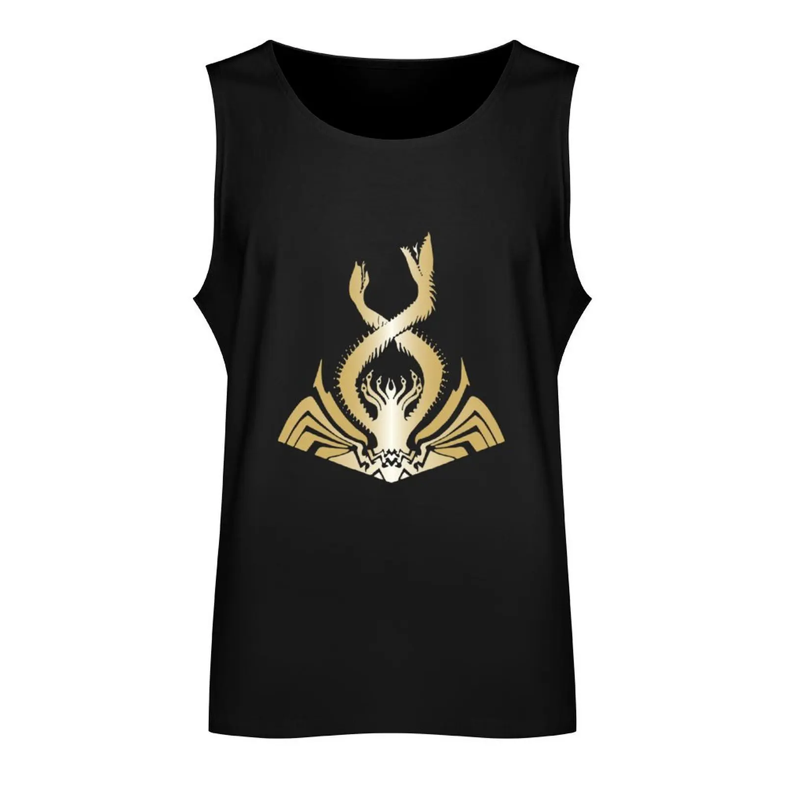 Thrawnx27s Chimaera Logo GOLD Tank Top мужская одежда футболка с мышцами спортивная