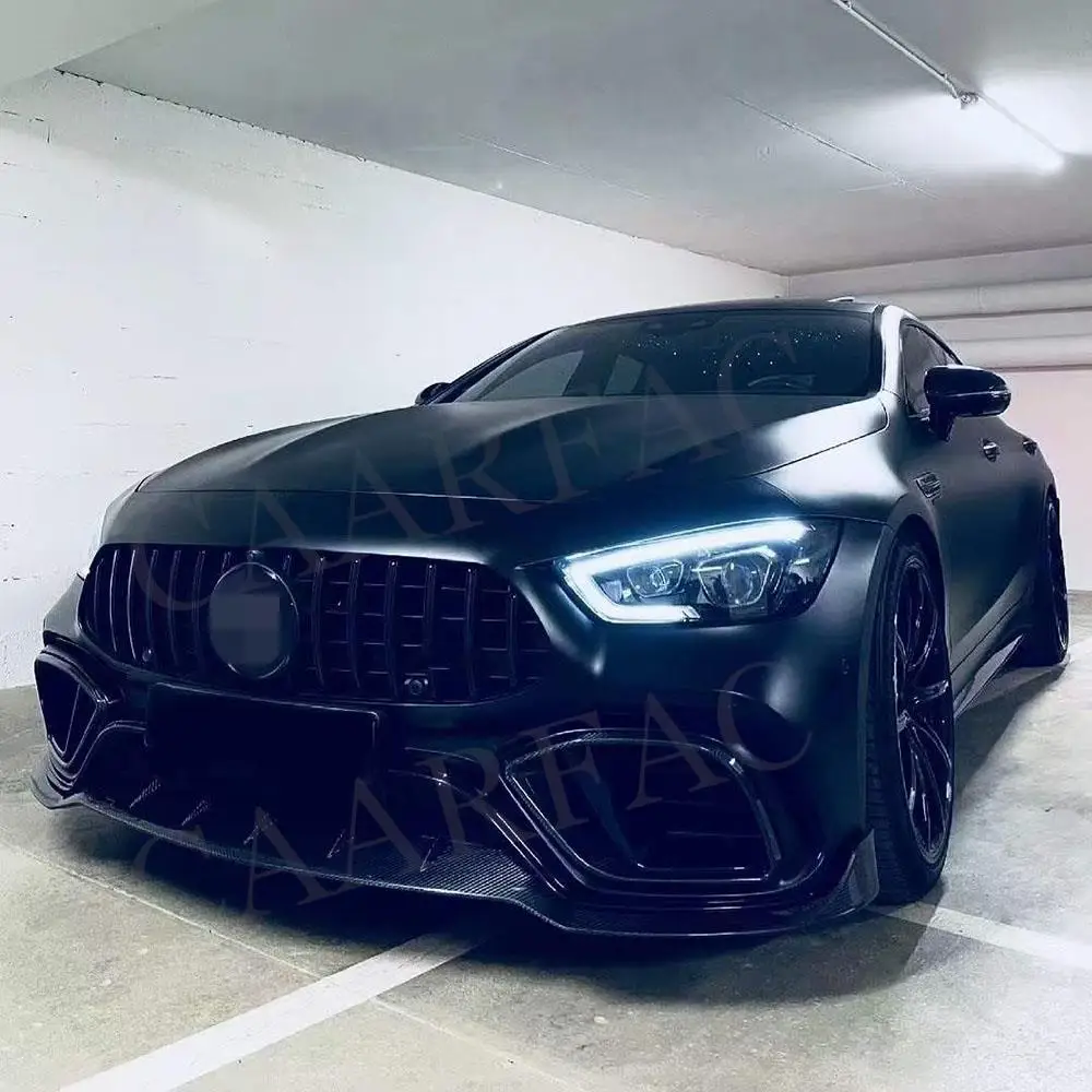 Сухой передний бампер из углеродного волокна накладка на выпускное отверстие