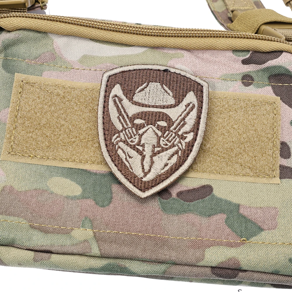 Tactical Airsoft Hunting D3CR Chest Rig Bag Men Adjustable Multi-Functional Molle Tool Pouch Multi-camo Vest