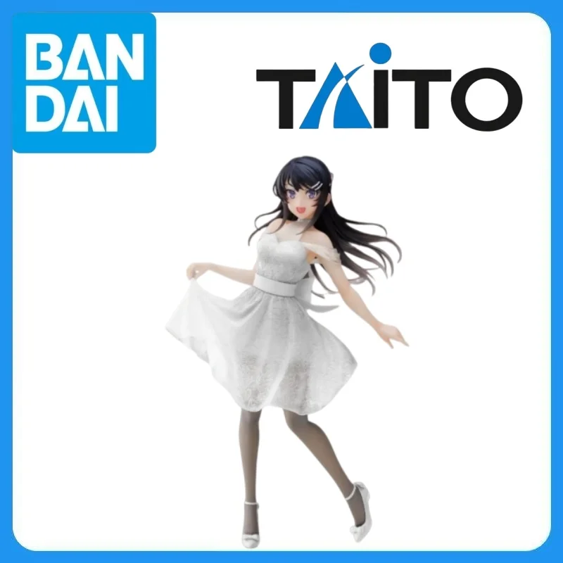 Фото В наличии Оригинальная фигурка TAiTO Seishun Buta Yarou wa Bunny Girl Senpai no Yume wo Minai Sakurajima Mai Coreful Clear Dress Ver. №1