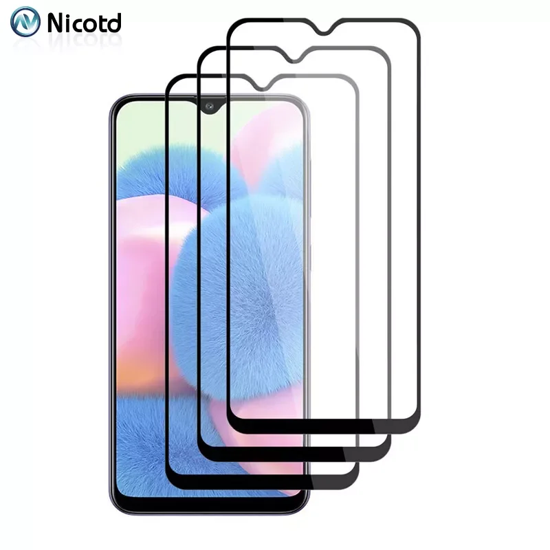 

3 Piece Full Cover Glass For Samsung Galaxy A30s 6.4" Screen Protector 9H Protective Tempered Glass SM-A307F/DS SM-A307FN/D