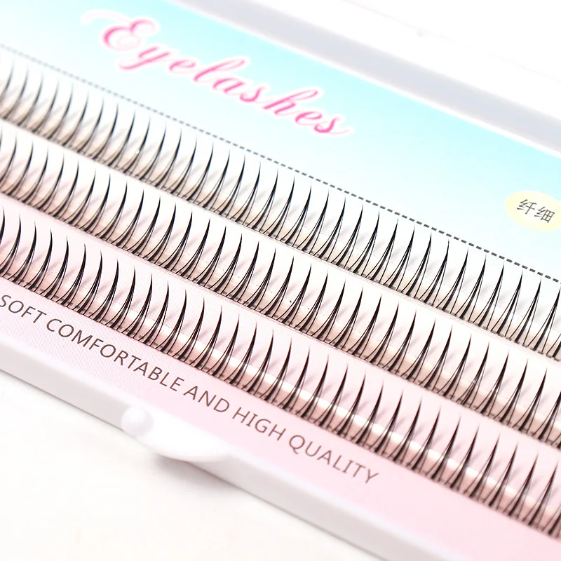 

3 rows A style 3D Individual eyelashes grafting lashes natural long eye lash extension for eye makeup wholesale supplier
