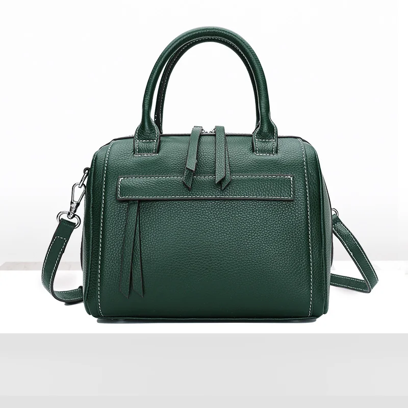 

Оригинальный Роскошный бренд высокого качества Женская мода 2023 Новый головной слой коровья кожа через плечо ручной Бостон ба