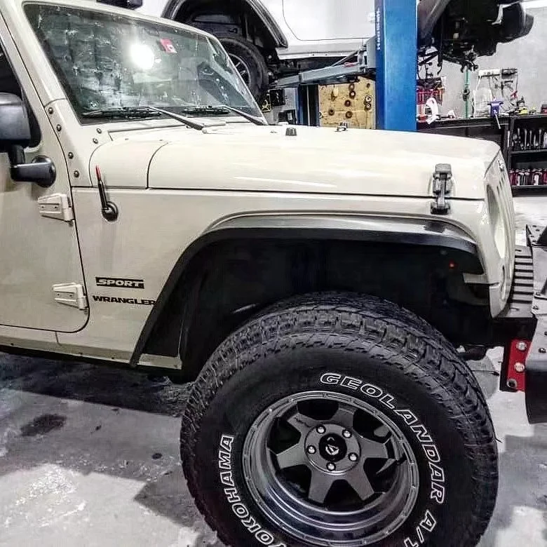 Алюминиевое крыло для Jeep Wrangler JK 07-17
