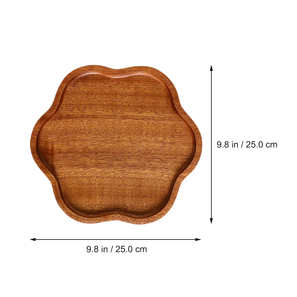 

Tray Serving Wood Wooden Jewelry Rustic Plate Appetizer Tea Coffee Breakfast Board Cheese Dish Plates Dinner Platter Butler