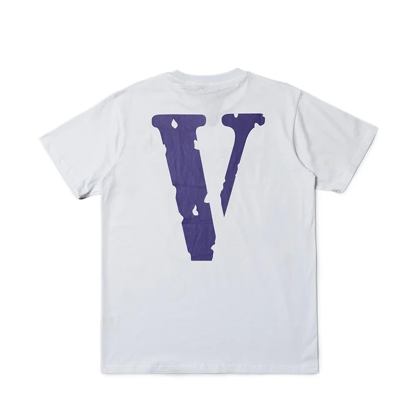 

Vlone Hip Hop Friends Limited Loose Short Sleeve T-shirt Men and Women Couple