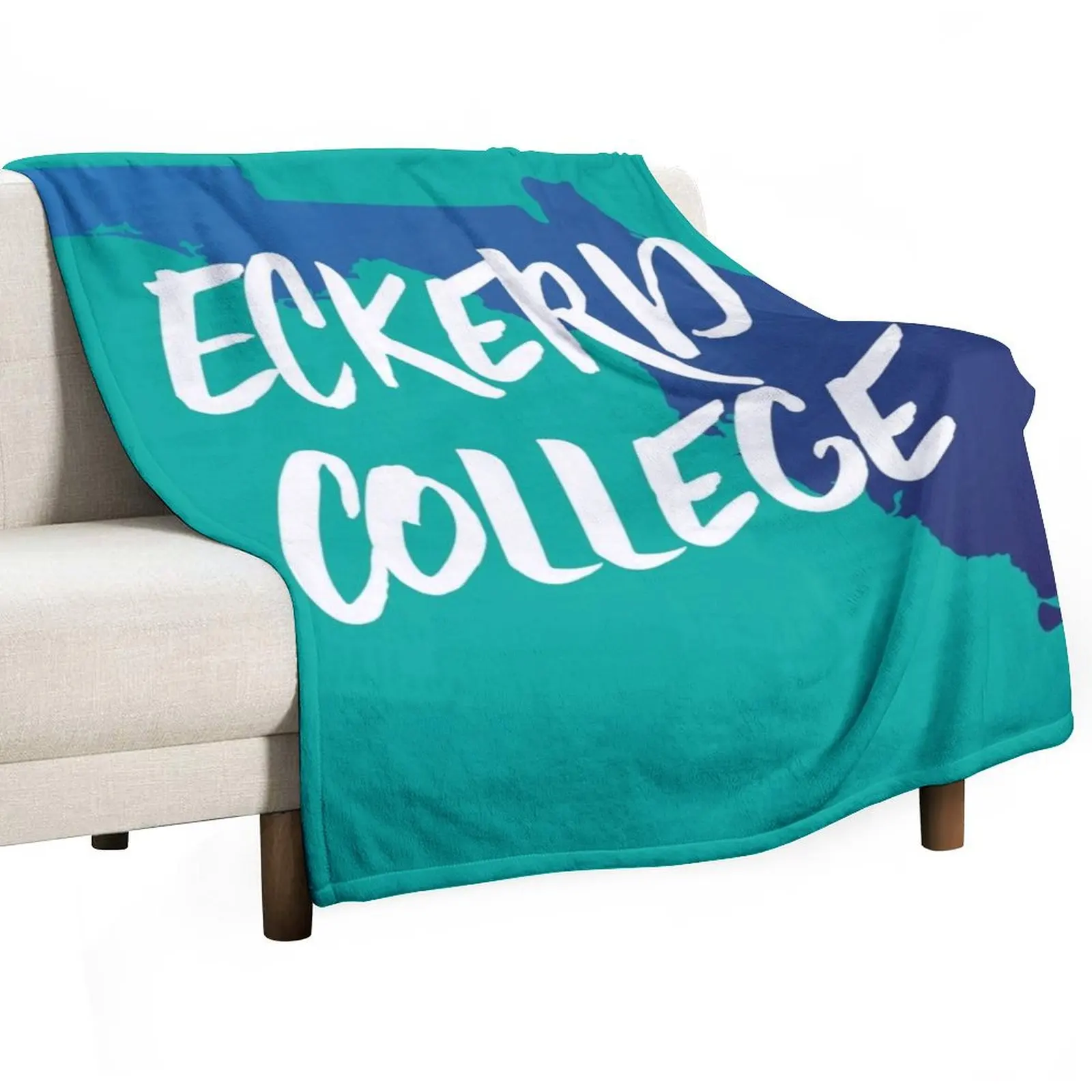 Eckerd Студенческое Одеяло диван-кровать теплая зимняя мягкая клетчатая ткань