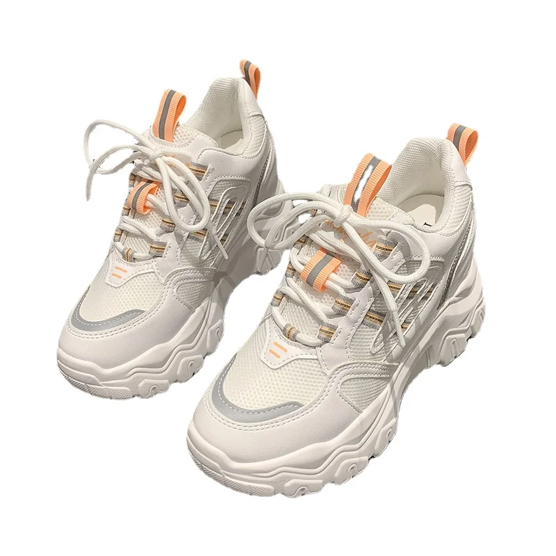 

Women's Sneakers Shoes for Women Fashion Female Sports Breathable Chunky Sneakers Round Toe Brand Luxury Designer Casual Shoes