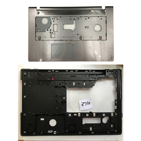 Новая верхняя крышка для рук, верхняя крышка корпуса клавиатуры для Lenovo Z710, Нижняя крышка, нижняя основание корпуса