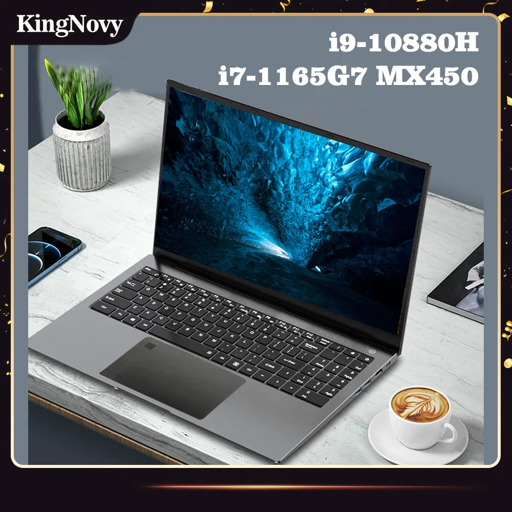 

Ultrabook 15.6 Inch Gaming Laptop Intel Core i9 10880H i7 1165G7 NVIDIA MX450 2G NVME Fingerprint Notebook Windows 11 10 WiFi BT