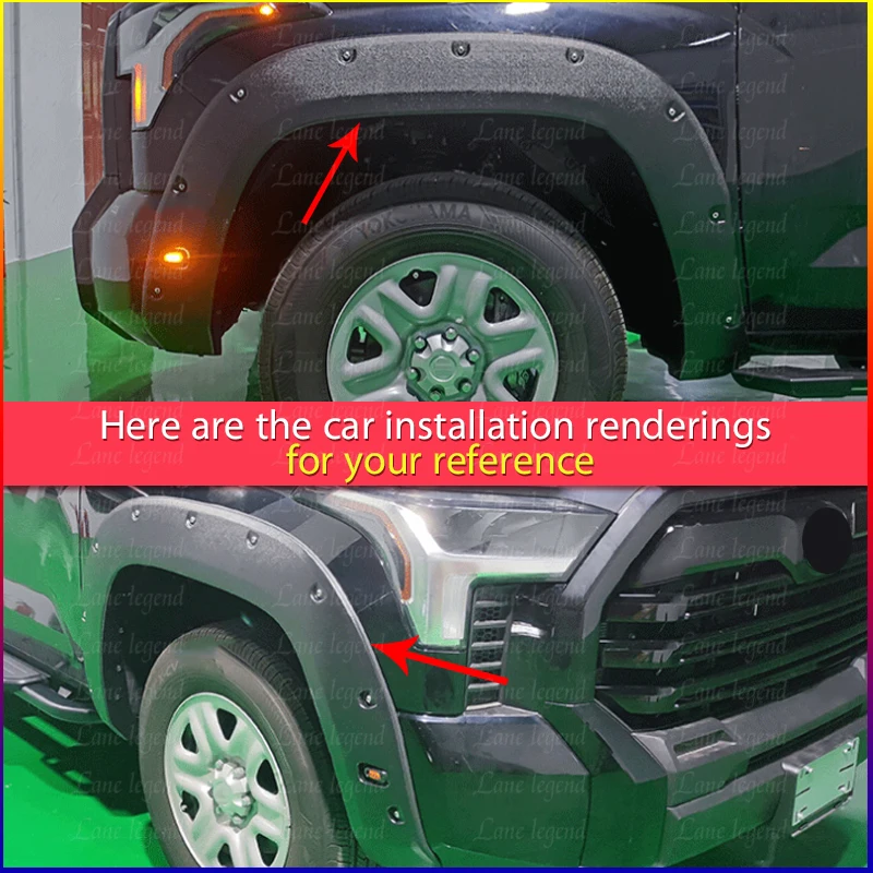 Накладки на колесные крылья накладки колеса автомобиля комплект раструбной арки