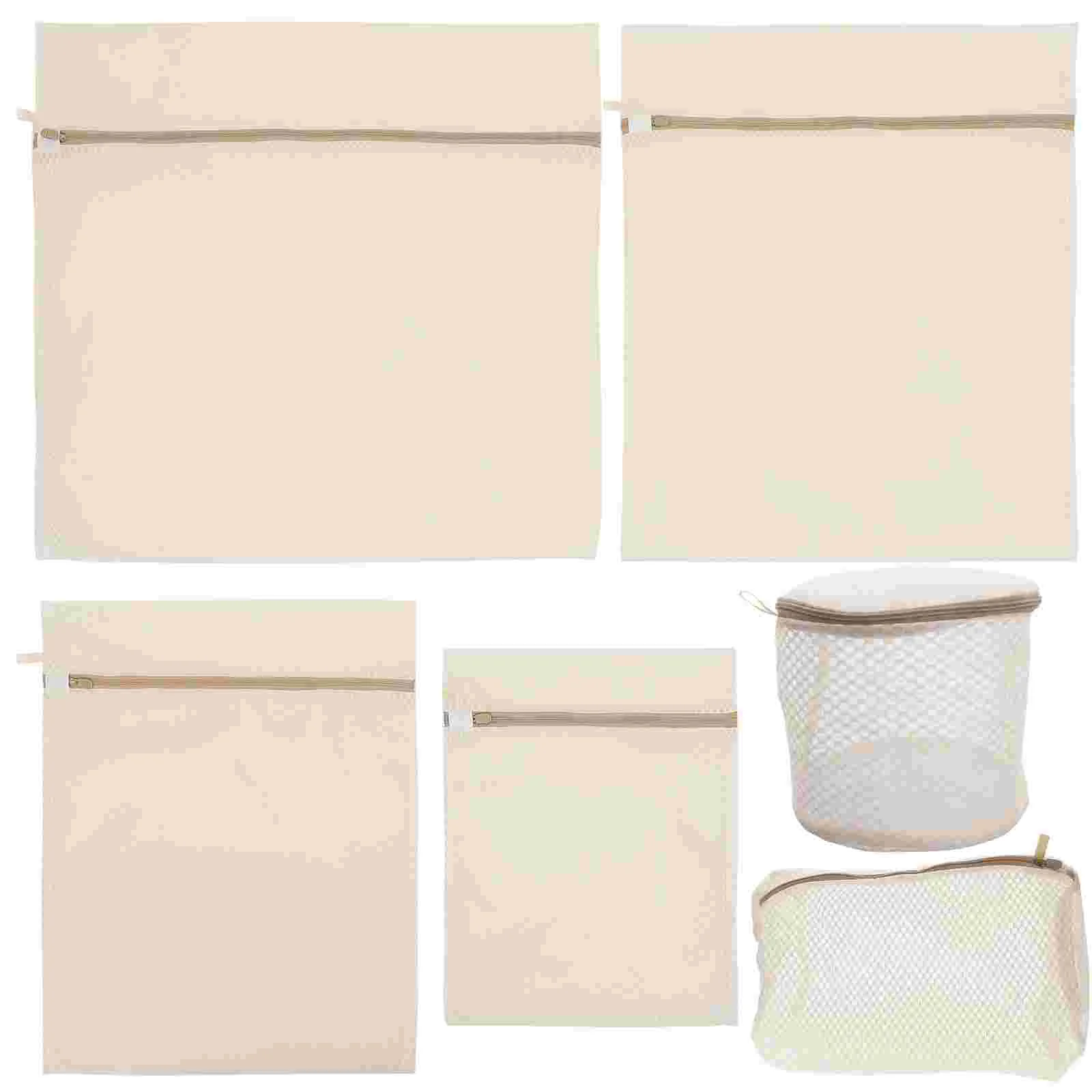 

6 Pcs Laundry Mesh Bag Delicates Garment Bags Organizer Polyester Wash Baby Washing Machine Net
