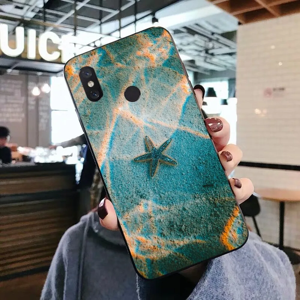 Летний Пляжный чехол для телефона Xiaomi Mi 5X 8 9 10 11 12 lite pro 10T PocoX3pro PocoM3 Note