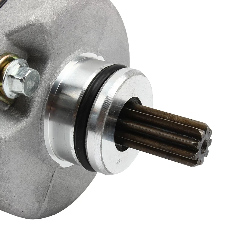 Алюминиевый стартер для мотоцикла 9 зубьев Пусковой двигатель из сплава Linhai FeiShen