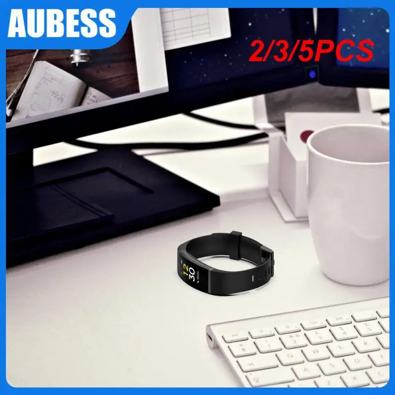 

2/3/5PCS Comfortable Official Watch Strap Replacement Wriststrap Silicone Watchband Wristband Smartband Accessories