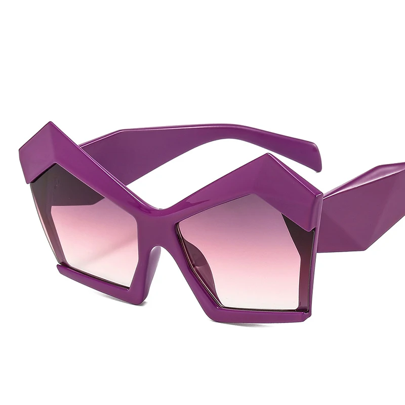 Солнцезащитные очки кошачий глаз для мужчин и женщин винтажные зеркальные