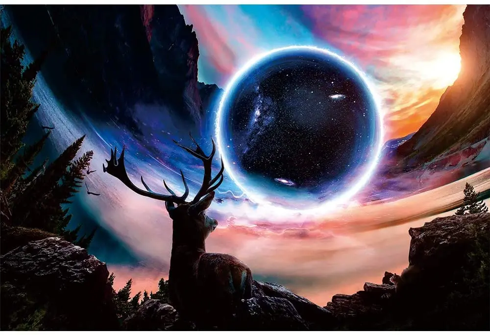 

Fantasy starry sky educational toys 3d jigsaw puzzle