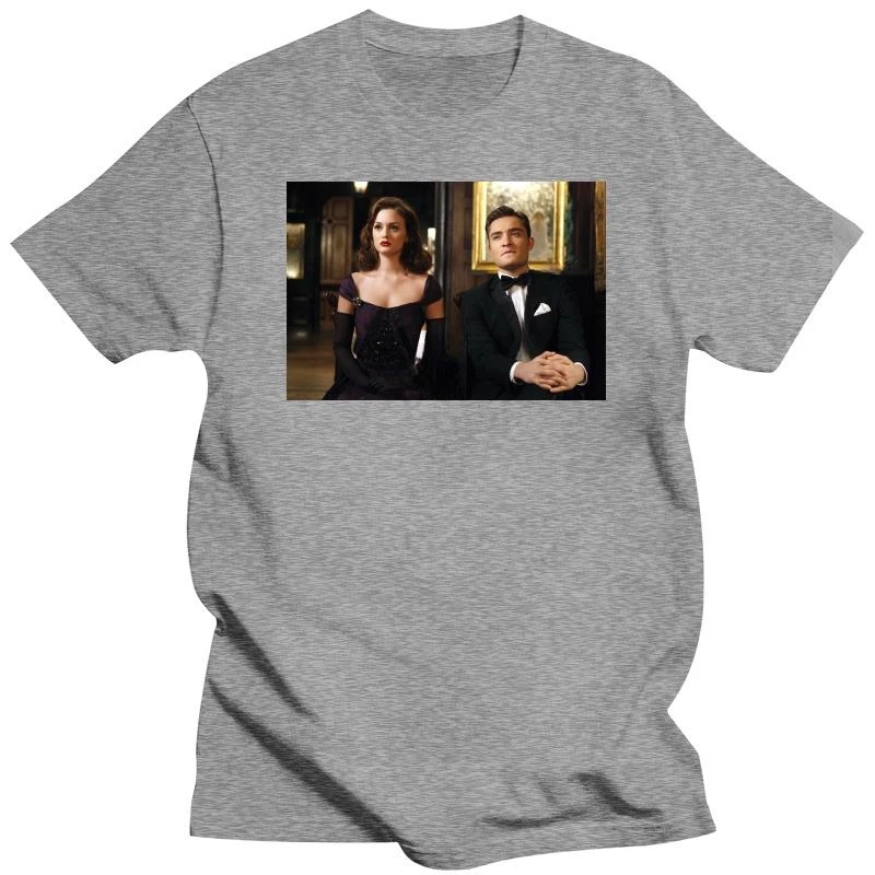 Пляжная Мужская футболка Сплетница серия Chica Chismosa Чак бас Блэр Уолдорф Лейтон