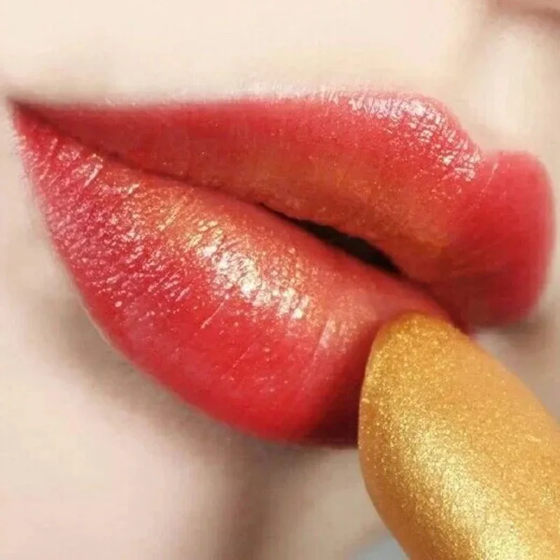 

Waterproof Nude Glitter Lipstick Makeup Long Lasting Velvet Red Mermaid Sexy Shimmer Matte Lip Stick Cosmetic Beauty Maquillaje