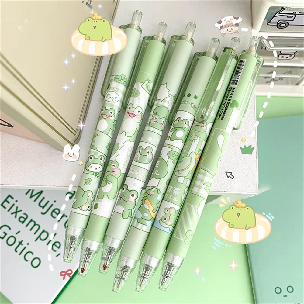 

Cute Gel Pens Kawaii Cute Pen Japanese Stationery Cute Pens Stationary Rabbit Press Gel Pen 0.5mm Black Student Stationery