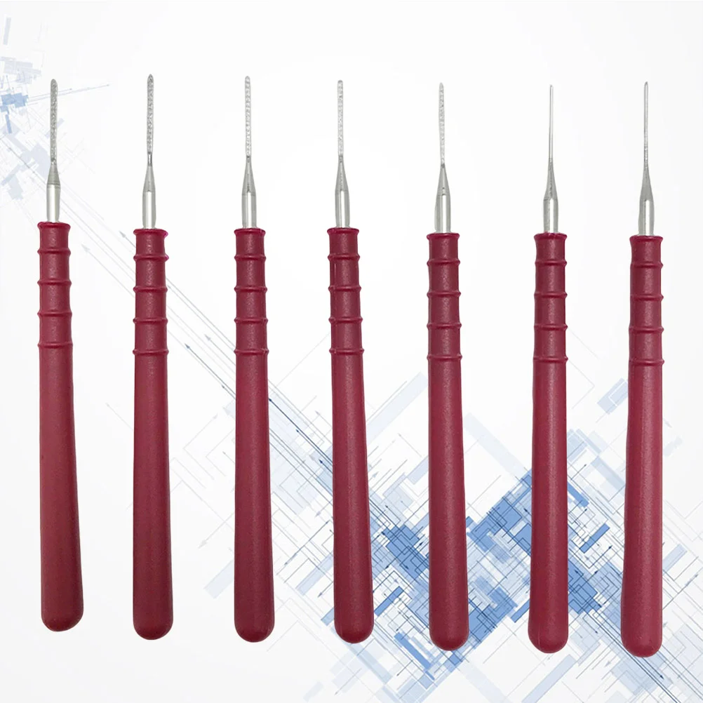 

7 Pcs Remover Back Needle Connector Crimp Pin Tool Wire Connectors Automotive Terminal Circuit Board Extractor