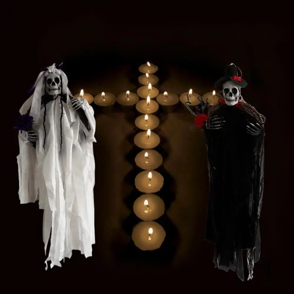 

Halloween Hanging Decoration Horrible Decorative Haunted House Decoration Gifts Halloween Bride Groom Ghost Ornament for Party