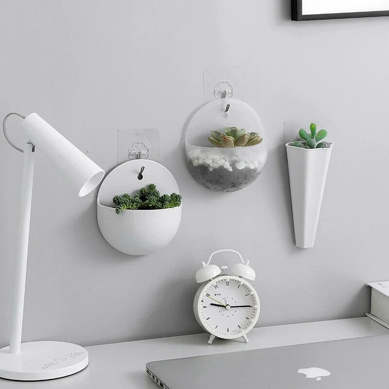 

Flower Pot Indoor Plant Wall Decoration Hanging Plastic Flower Pot Hanging Flower Pot Pot Wall Hanging