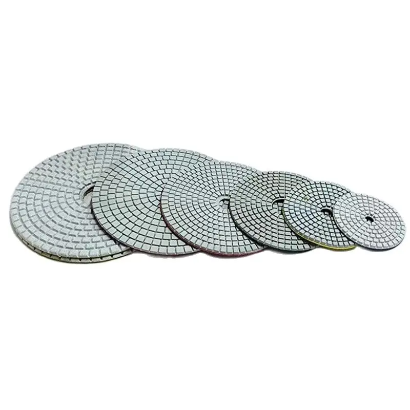 1Pc 6 Inch 150mm Diamond Wet Polishing Pads Set For Granite Stone Concrete Marble Grinding Disc Abrasive Wheel