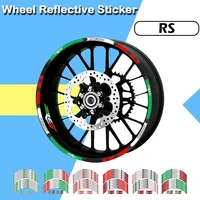 for aprilia rs rs125 125 motorcycle reflective decals wheels moto rim stickers decoration protection rim sticker