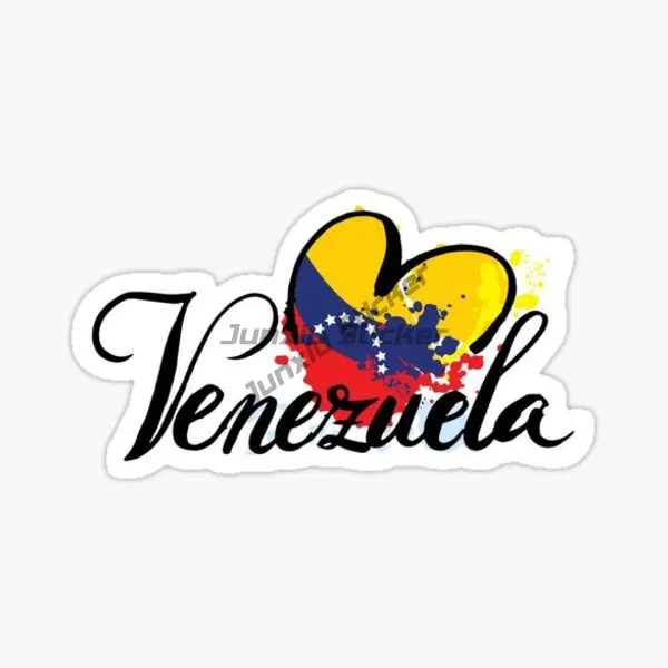 Карта Венесуэлы флаг автомобильная наклейка на окно автомобиля бампер гоночный