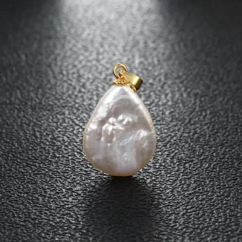 Подвеска из белого жемчуга HENGSHENG sterling silver 925