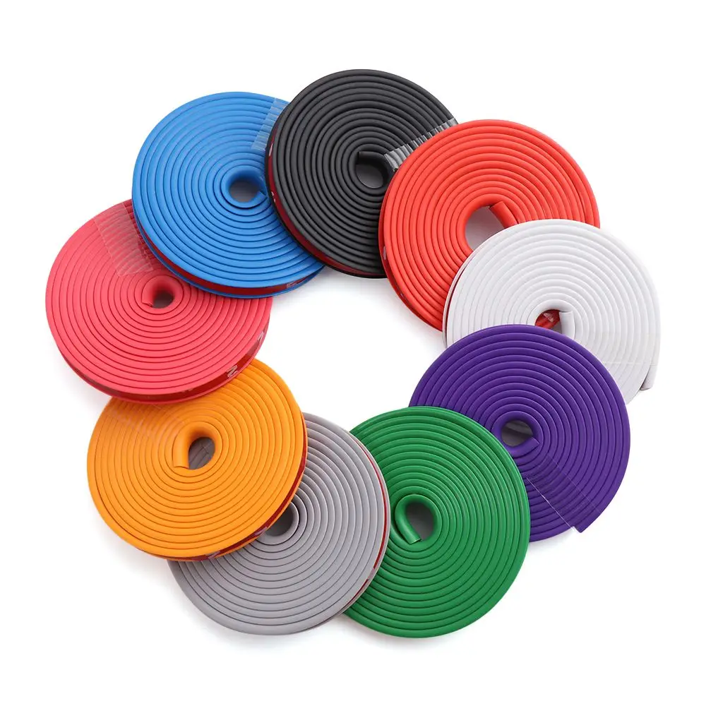 Лента 2 м для защиты от столкновений полоски царапин Защита бампера скейтборда