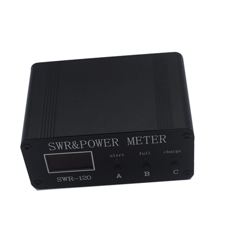 

1.8Mhz-50Mhz 0.5W-120W Short Waves SWR And Power Watt Meter Chinese English Menu Switchable Type-C Charging Interface