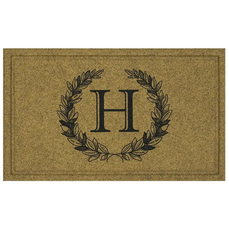 

Brown Polyester Indoor Doormat, 2' x 3'