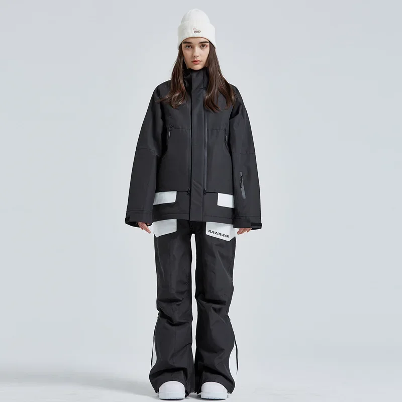 Зимняя одежда спортивные ветрозащитные лыжные комплекты для взрослых зимний