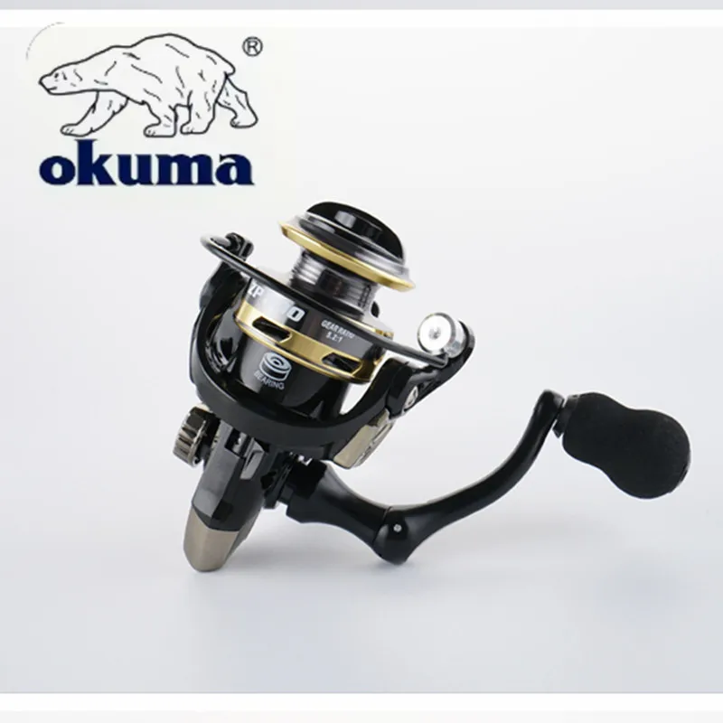 Катушка OkumaMini серии 500/800 с ручкой EVA сверхлегкая рыболовная катушка 12 + 1BB