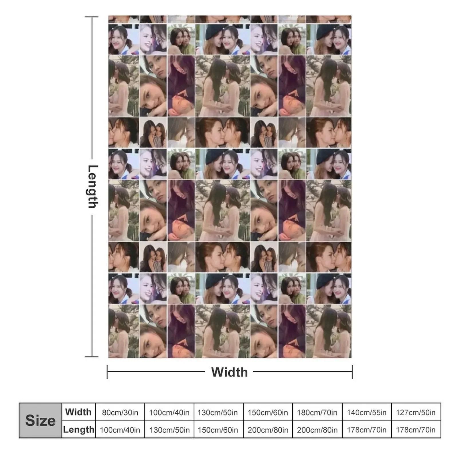 Плед Clingy Freenbecky милые клетчатые декоративные кровати пляжные одеяла