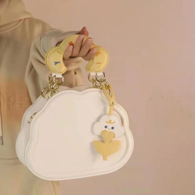 Новая модная универсальная сумка-ведро однотонная сумка через плечо